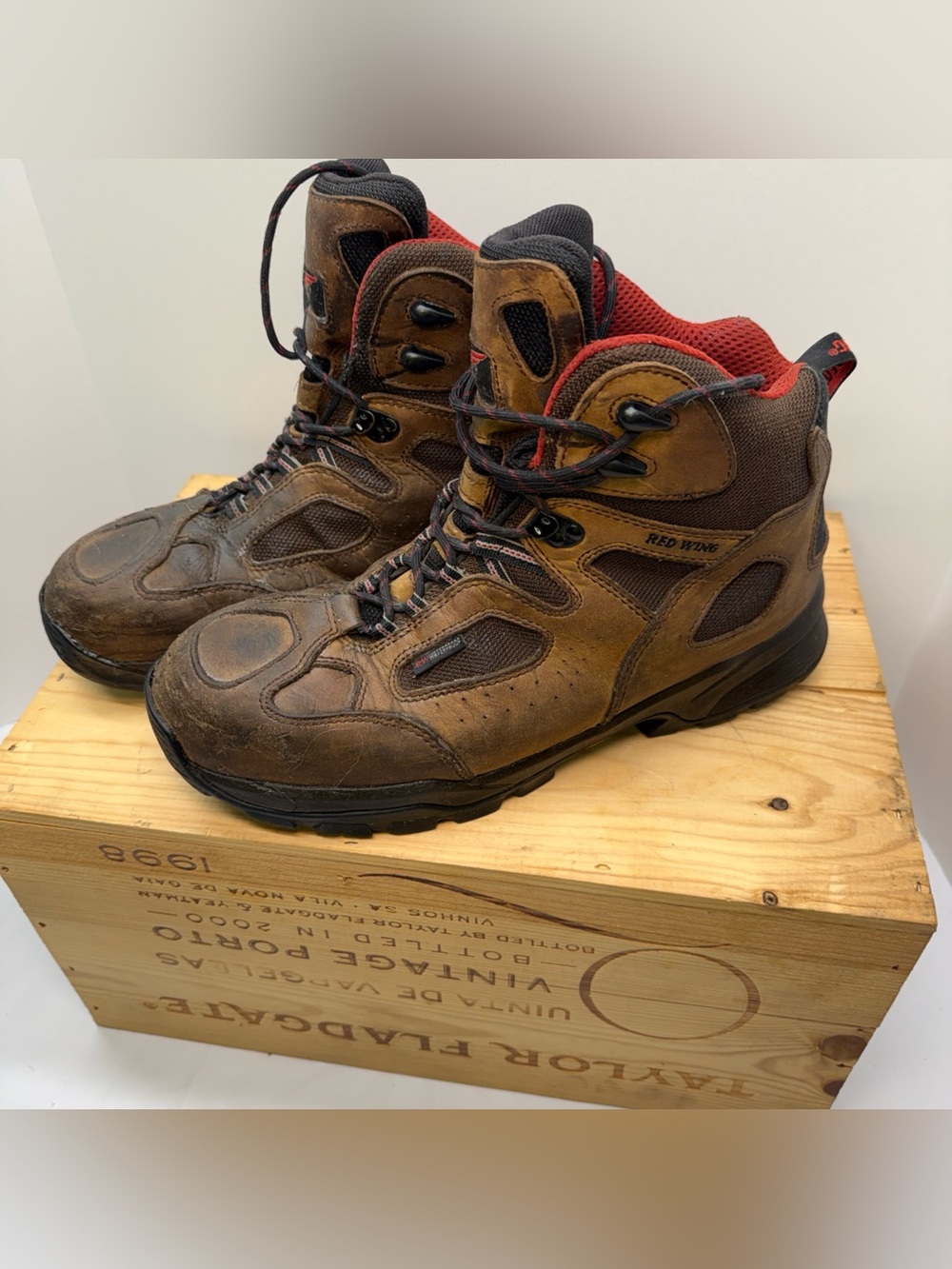 Red Wing Astmf 2413-05 Stock Num 6674 Work Boots  Sz 12